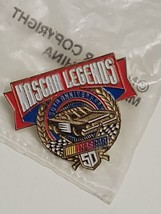 Vintage NASCAR LEGENDS 50th Anniversary Hat Lapel Pin Sealed Original Package - £6.87 GBP