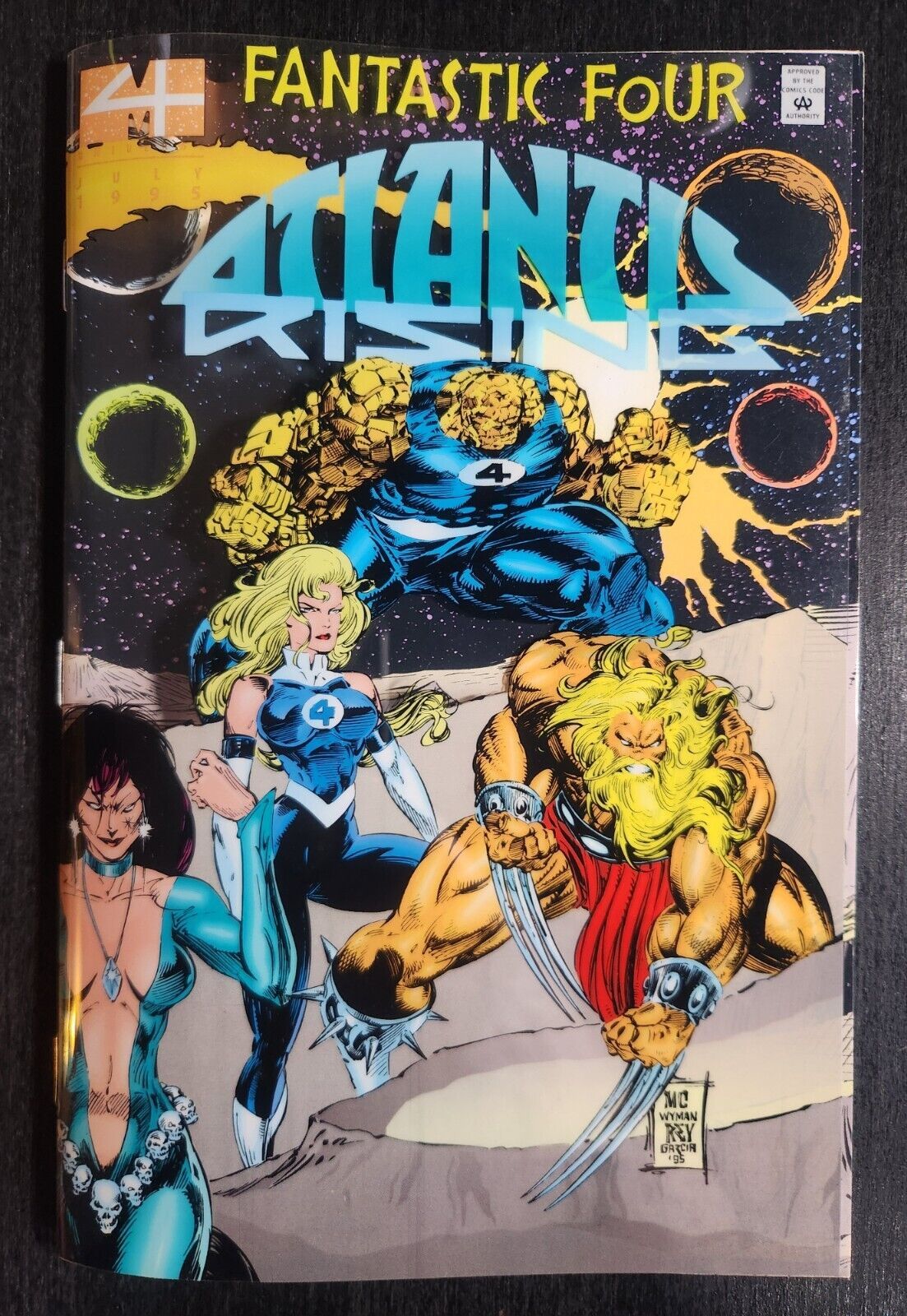 FANTASTIC FOUR: ATLANTIS RISING #2 MARVEL COMICS 1995  VF/NM - $2.00