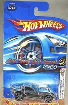 2005 Hot Wheels #16 First Edition Ford Shelby GR-1 Concept Chrome Black-Int Pr5s - £6.27 GBP