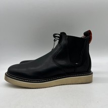 Hawx Puncture BHX00RPW85 Mens Black Ankle Wedge Work Chelsea Boots Size 9 D - $49.49