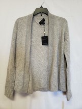 MSRP $170 Charter Club Luxury Womens Cardigan Gray Size PP Cashmere - £18.48 GBP