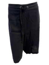 Per Se Navy Linen Blend Drawstring Waist Bermuda Shorts Size 3X - £18.67 GBP