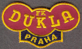 Dukla Prague Praha Czech Republic Football Badge Iron On Embroidered Patch  - £7.82 GBP