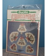 Bucilla Christmas Plastic Canvas kits Victorian Lace Ornaments Set of 6 ... - $19.80