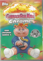 2022 TOPPS CHROME GARBAGE PAIL KIDS 1986 ORIG SERIES 5-LOT OF 17 WITH BOX - £9.69 GBP