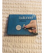 VTG Dennison BUTTONEER 5-SECOND BUTTON ATTACHER KIT Includes Everything Shown - $7.91
