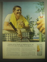 1959 Puerto Rican Rum Ad - Suddenly, all my friends are drinking the dry rum - £14.69 GBP