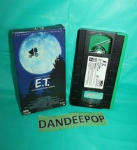 E.T. The Extra-Terrestrial VHS 1988 Black And Green Movie - £23.73 GBP