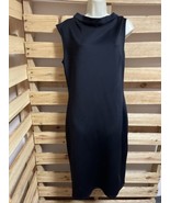 New York &amp; Company Stretch Black Bodycon Dress Woman&#39;s Size Large KG - £19.55 GBP