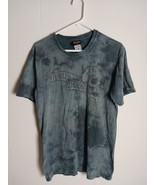Harley Davidson Tie Dye Green Skeleton Design Tshirt Men&#39;s Size M - $366.76 MXN