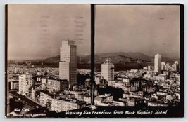 San Francisco From Mark Hopkins Hospital To Story Fam Fall River MA Postcard X21 - $14.95