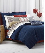 Ralph Lauren ISLAND RETREAT Stripe Organic 3P Queen Duvet Cover Shams Set - $5,220.59 MXN
