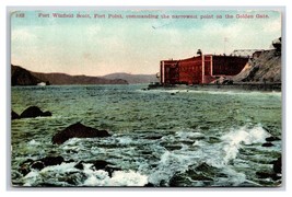 Fort Point and Golden Gate San Francisco California UNP Unused DB Postcard W12 - £3.11 GBP