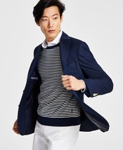 Tommy Hilfiger Men&#39;s Modern-Fit Navy Weave Sport Coat-38R - £55.94 GBP