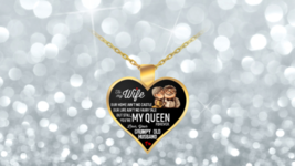 Premium Necklace Anniversary Love Gift For Wife You&#39;re my Queen Forever -N350 - £27.57 GBP+