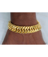 Vintage 22kt gold bracelet bangle handmade gold cuff gold jewelry - £2,808.54 GBP