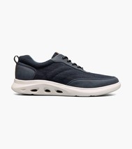 Nunn Bush Ponte Knit Moc Toe Sneaker Lightweight Navy Multi 85116-492 image 4