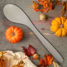 Ingrid Ltd Chicago Melamine Spoon Serving Salad White Melmac Mid Century Modern  - £15.27 GBP