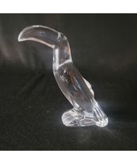 Baccarat Fine Crystal France Toucan Figurine Figure Sculpture No Box Singed - $162.33 CAD