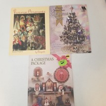 Christmas Crafts Lot of Three Pattern Leaflets Ornaments Tree Decorations - £7.06 GBP