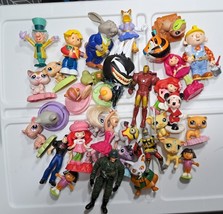 Large BK, LPS, Mc Donald&#39;s Disney Marvel Toy Figure Lot - £7.67 GBP
