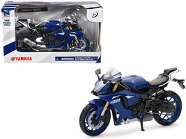 Yamaha YZF-R1 Motorcycle Blue 1/12 Diecast Model by New Ray - $1,242.06 MXN
