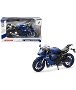 Yamaha YZF-R1 Motorcycle Blue 1/12 Diecast Model by New Ray - $1,238.28 MXN