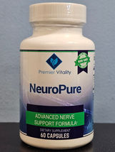 Premier Vitality NeuroPure 60 Capsules New Neuro Pure Support Exp 5/2025 - £61.20 GBP