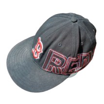 Boston Red Sox Baseball Cap Embroidered Black Non Adjustable Sz 7.5 59.6 cm - $13.71