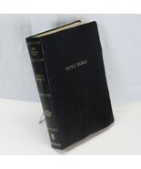 KJV Super Giant Print Reference Bible Black Bonded Leather Holman Bible ... - $104.04 CAD