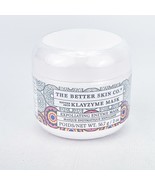 The Better Skin Co Klayzyme Mask Exfloiating Enzyme Mask 2oz New Sealed - $28.01