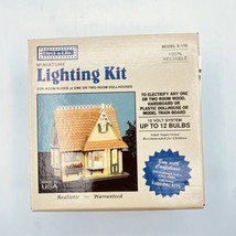 Elect-A-Lite Dollhouse Miniatures Lighting Kit Model E-110  Complete - £23.45 GBP