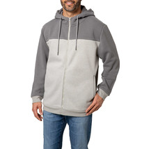 Voyager Men&#39;s Full Zip Hoodie, Color: Grey, Size: Large - £23.10 GBP