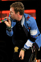 Chris Martin Large Poster Coldplay In Concert Color Profile - £22.67 GBP