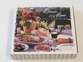Dinner Music (CD, Oct-1997, 3 Discs, Creative Music Market) Three Volume Box Set - £14.16 GBP