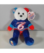 Nascar Team Beans Speed Mark Martin 6 Plush Beanbag Teddy Bear 8&quot; NWT 1999 - £7.77 GBP