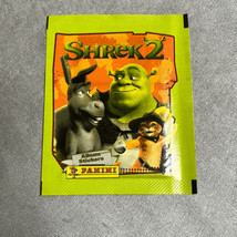 2004 Panini Shrek 2 Movie Sealed 10 Stickers Sealed Pack New - $3.99