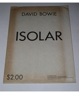 David Bowie Isolar Concert Program 1976 With Sleeve USA Newspaper 9&quot;X12&quot;... - $693.69 CAD