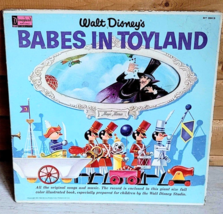 Vintage Vinyl Walt Disney Babes In Toyland Magic Mirror 33 RPM Record 1960 - €39,73 EUR