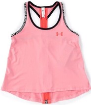 Under Armour Big Girls&#39; UA Knockout Tank (Size M, L) Pink NEW W TAG - £14.12 GBP