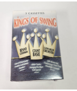 Kings Of Swing 3 Cassette Set 30 Songs Benny Goodman Count Basie Glenn M... - $5.53