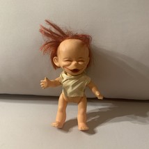 Vintage Red Haired Little Boy Brat Doll Made in Japan Neck 1960s - £11.02 GBP