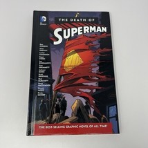 The Death of Superman Hardcover Graphic Novel DC Comics Dan Jurgens VF N... - $12.82