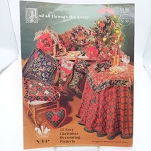Vintage Craft Patterns, And All Through the House, Christmas Holiday Des... - $57.09