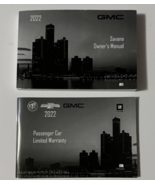 2022 GMC SAVANA Owners Owner Operators Manual Set OEM - $538.09 MXN