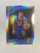 2018-19 Panini Donruss Optic Rated Rookie Holo Prizm Kevin Knox #190 Rookie RC - $3.99