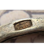 Antique Silver Bracelet 875 with Genuine Rock Crystal Gemstones - $1,980.00