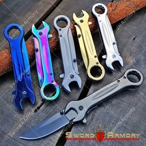 ½ “ 12 Point Combination Wrench Spring Assisted Pocket Knife Mechanic Mu... - $298.73 MXN