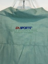 2004 EA Sports Maui Invitational Video Game Hawaiian Button Short Sleeve... - £38.88 GBP