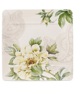 VILLEROY &amp; BOCH Quinsai Garden Collection Peony 9&quot; Square Salad Plate NEW - £31.44 GBP